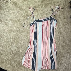 Colorful stripe dress